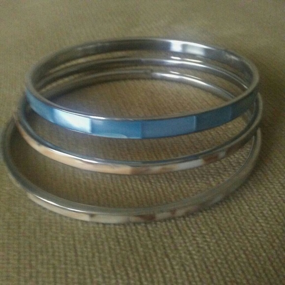 Vint 3 enamel bangels - Picture 3 of 4